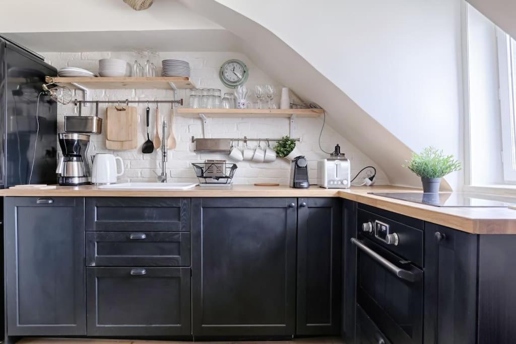 Mykeypers - Fantastic Designed Parisan Loft 2Br/6P- Le Marais Lejlighed Eksteriør billede