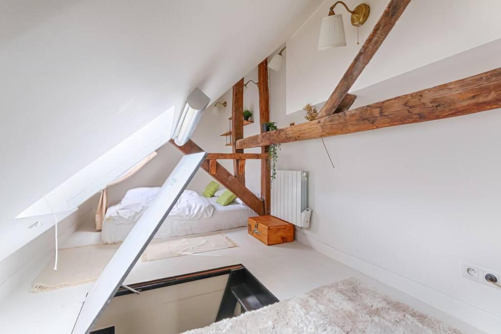 Mykeypers - Fantastic Designed Parisan Loft 2Br/6P- Le Marais Lejlighed Eksteriør billede